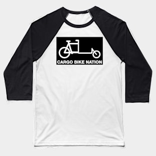 The Cargo Bike Nation - Two-wheeler Baseball T-Shirt